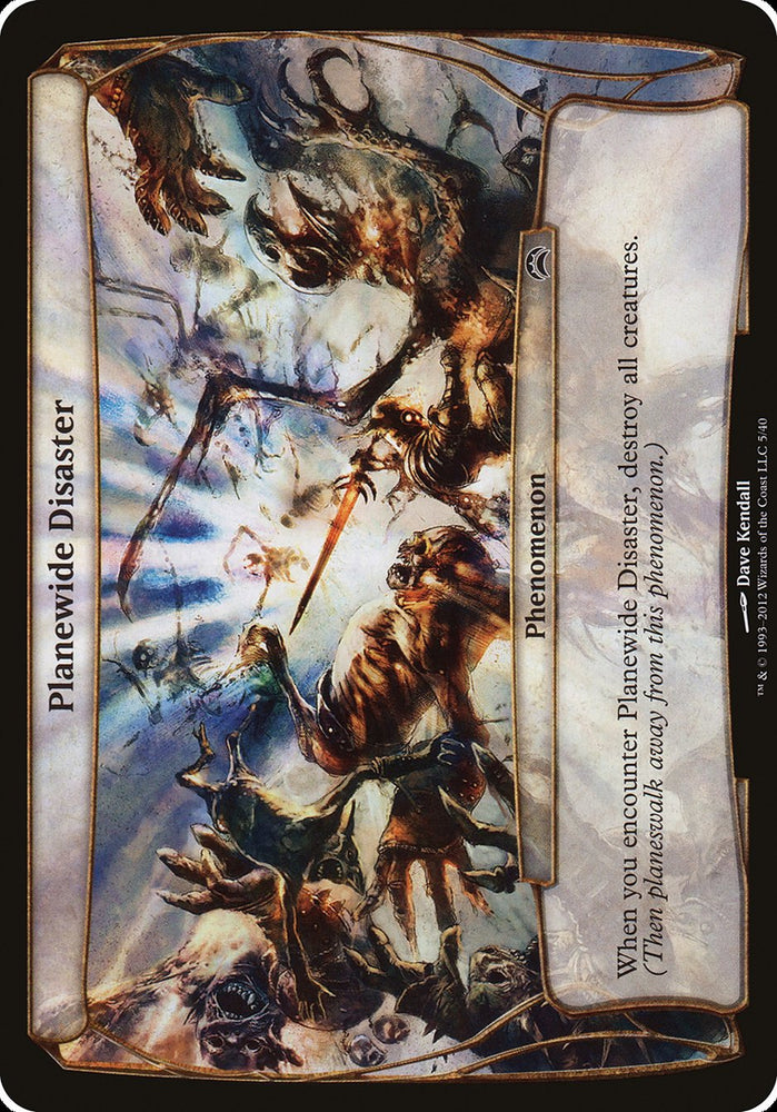 Planewide Disaster (Planes) [Planechase 2012 Planes] Magic: The Gathering