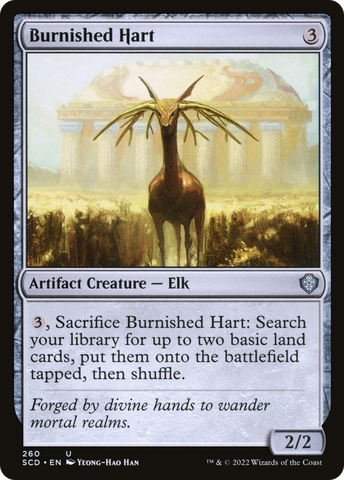 Burnished Hart [Starter Commander Decks] Magic: The Gathering