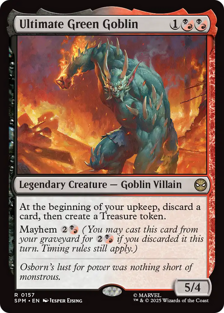 Ultimate Green Goblin [Marvel's Spider-Man] Magic: The Gathering