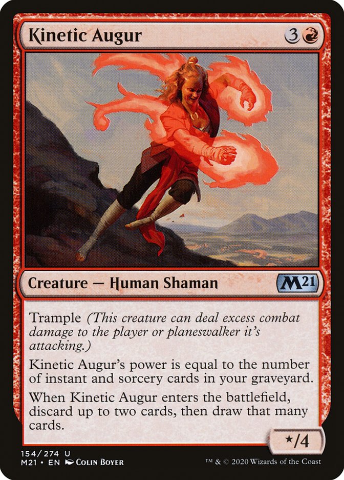 Kinetic Augur [Core Set 2021] Magic: The Gathering
