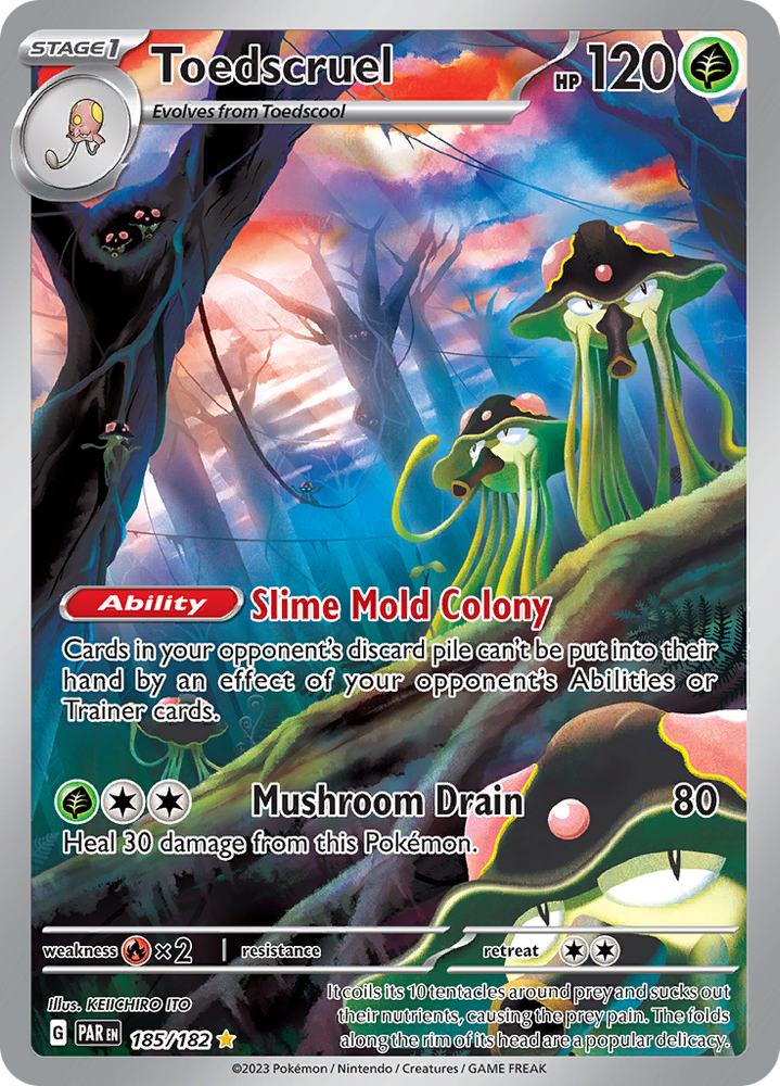Toedscruel (185/182) [Scarlet & Violet: Paradox Rift] Pokémon