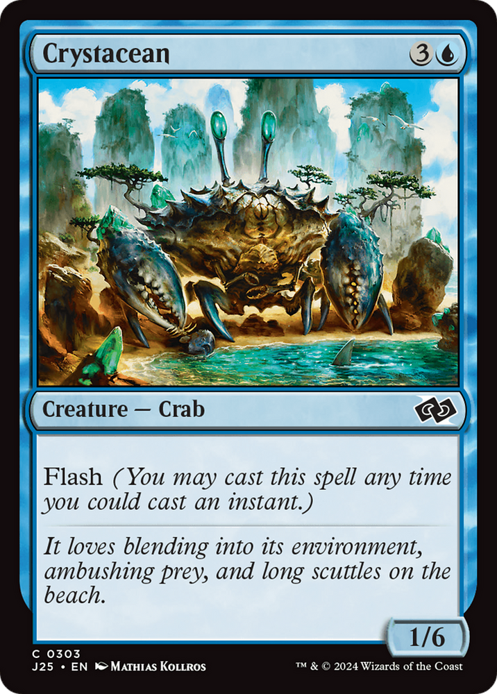 Crystacean [Foundations Jumpstart] Magic: The Gathering