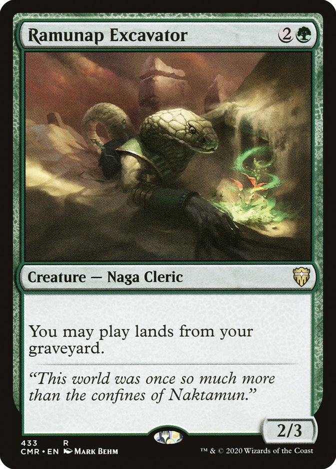 Ramunap Excavator [Commander Legends] Magic: The Gathering