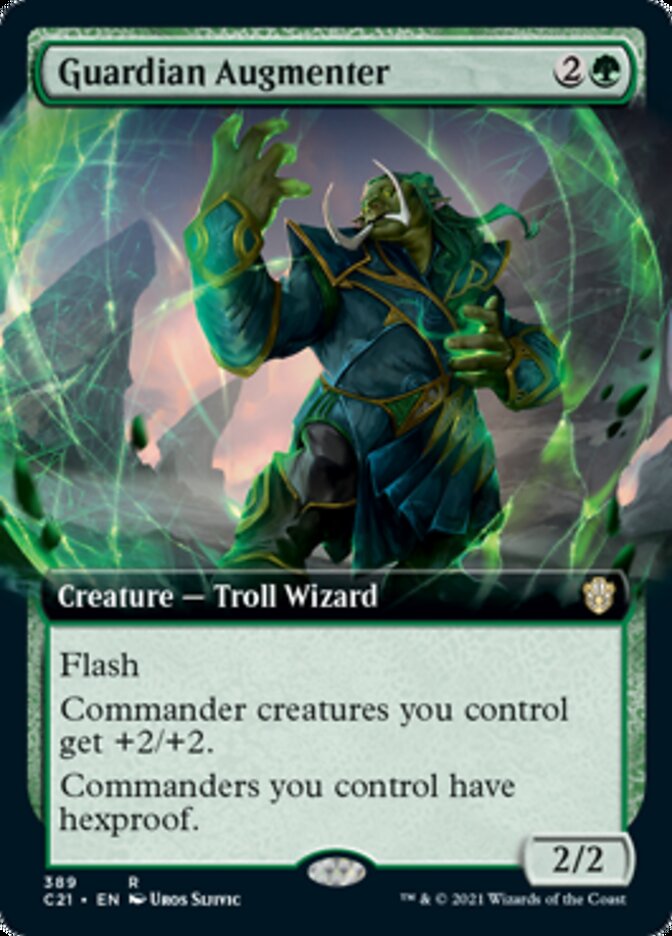 Guardian Augmenter (Extended Art) [Commander 2021] Magic: The Gathering