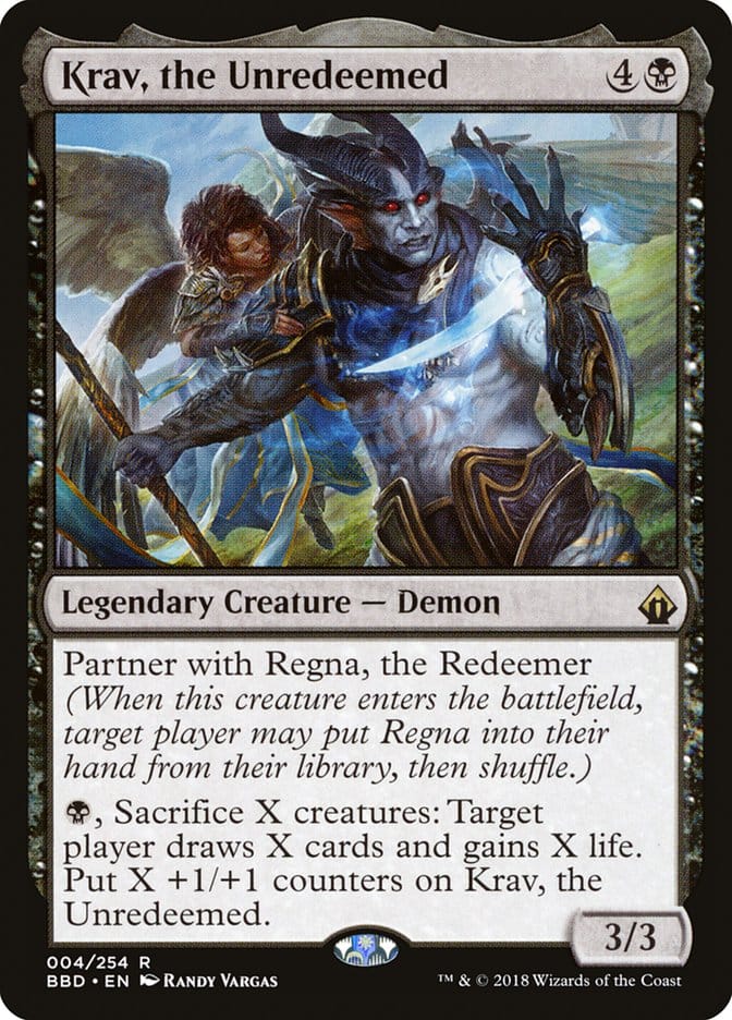 Krav, the Unredeemed [Battlebond] Magic: The Gathering