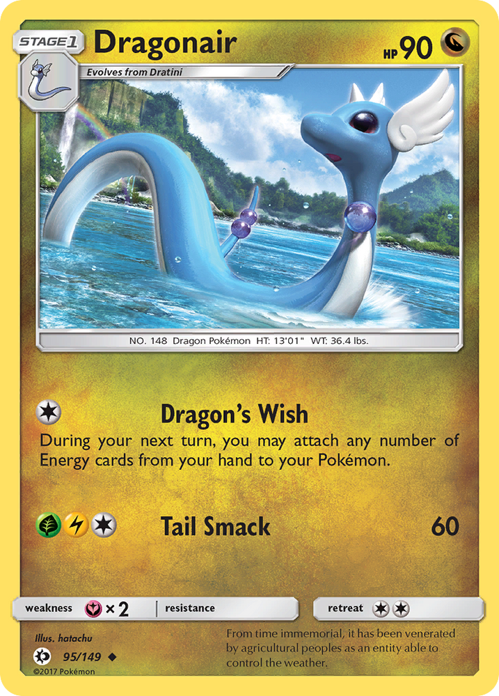 Dragonair (95/149) [Sun & Moon: Base Set] Pokémon