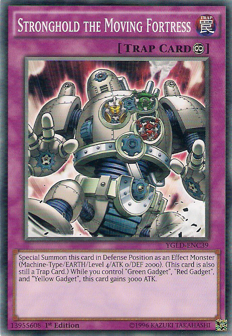 Stronghold the Moving Fortress [YGLD-ENC39] Common Yu-Gi-Oh!