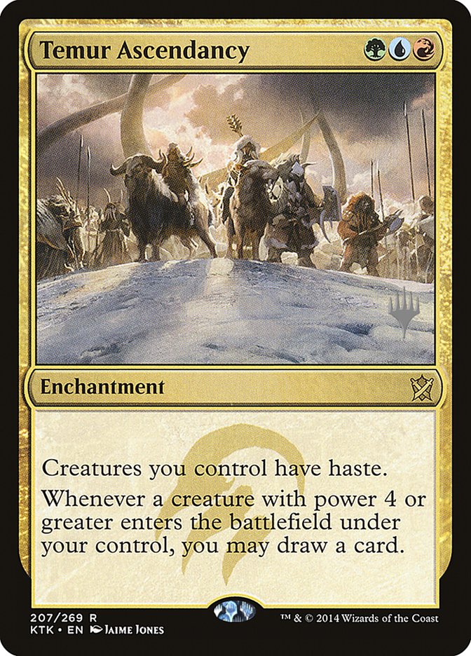 Temur Ascendancy (Promo Pack) [Khans of Tarkir Promos] Magic: The Gathering