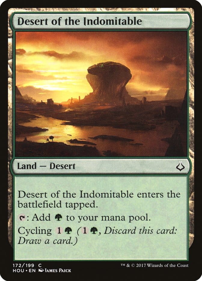 Desert of the Indomitable [Hour of Devastation] Magic: The Gathering