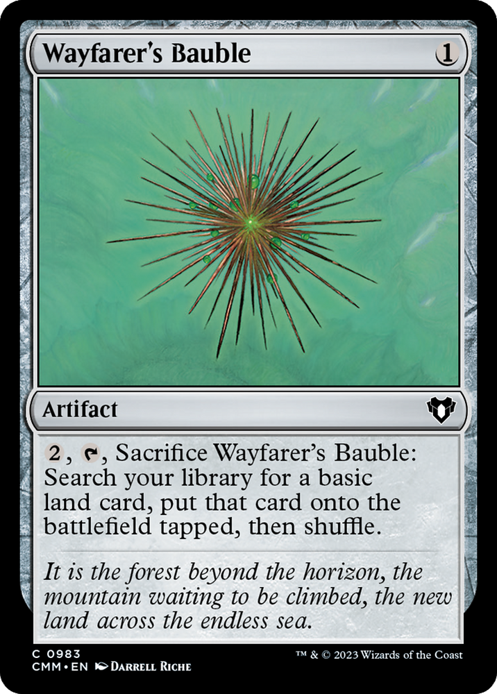 Wayfarer's Bauble [Commander Masters] Magic: The Gathering