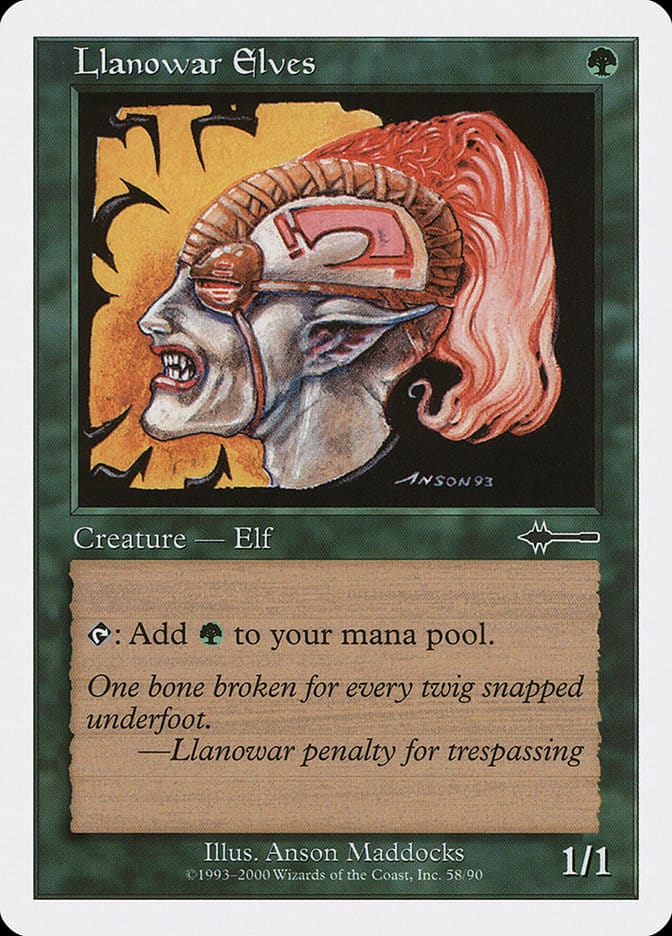 Llanowar Elves [Beatdown] Magic: The Gathering
