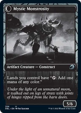 Mystic Skull // Mystic Monstrosity [Innistrad: Double Feature] Magic: The Gathering