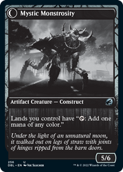 Mystic Skull // Mystic Monstrosity [Innistrad: Double Feature] Magic: The Gathering
