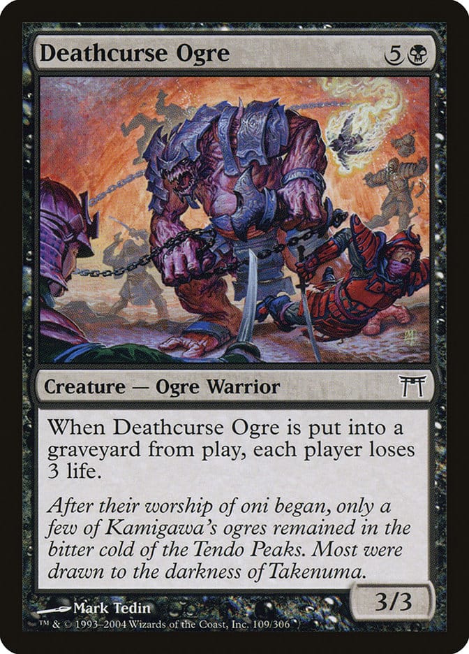 Deathcurse Ogre [Champions of Kamigawa] Magic: The Gathering