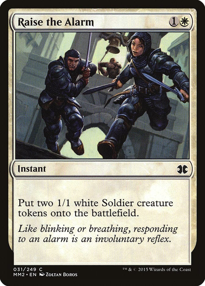 Raise the Alarm [Modern Masters 2015] Magic: The Gathering