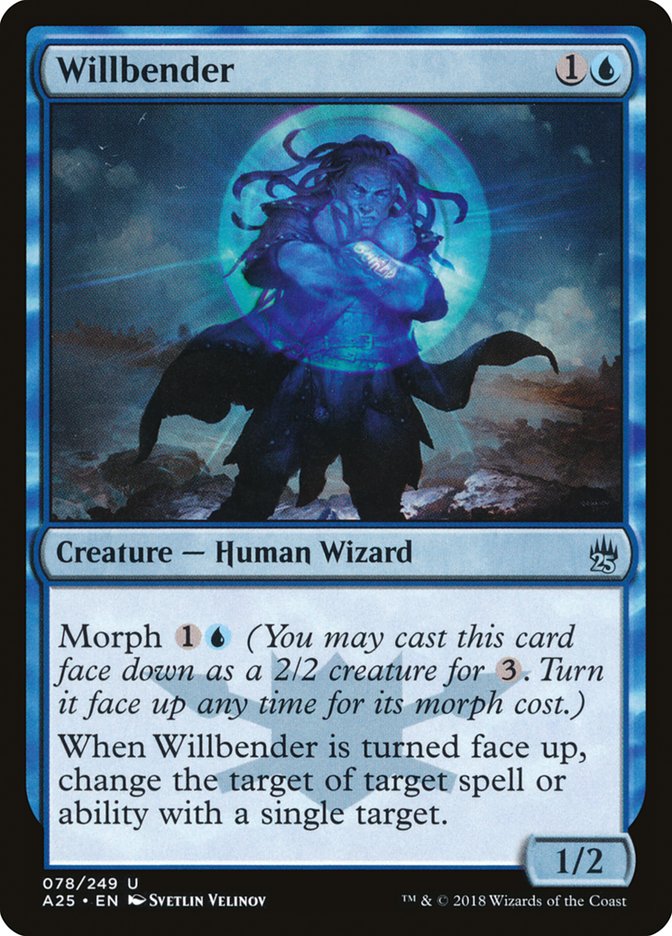 Willbender [Masters 25] Magic: The Gathering