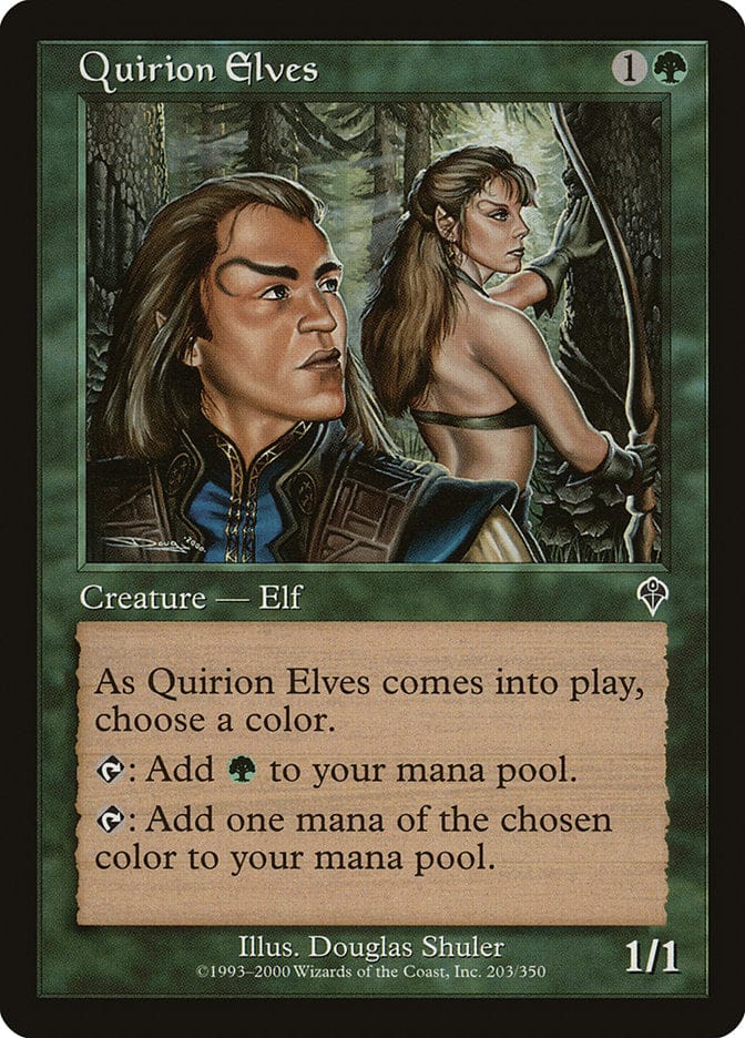 Quirion Elves [Invasion] Magic: The Gathering