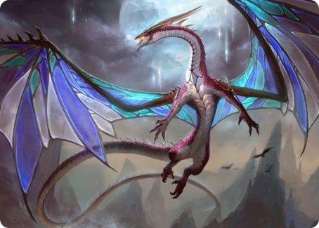 Moonveil Regent Art Card [Innistrad: Midnight Hunt Art Series] Magic: The Gathering