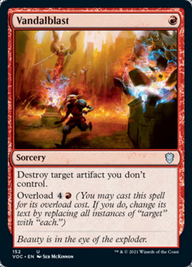 Vandalblast [Innistrad: Crimson Vow Commander] Magic: The Gathering