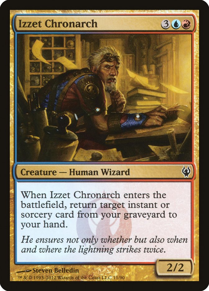 Izzet Chronarch [Duel Decks: Izzet vs. Golgari] Magic: The Gathering