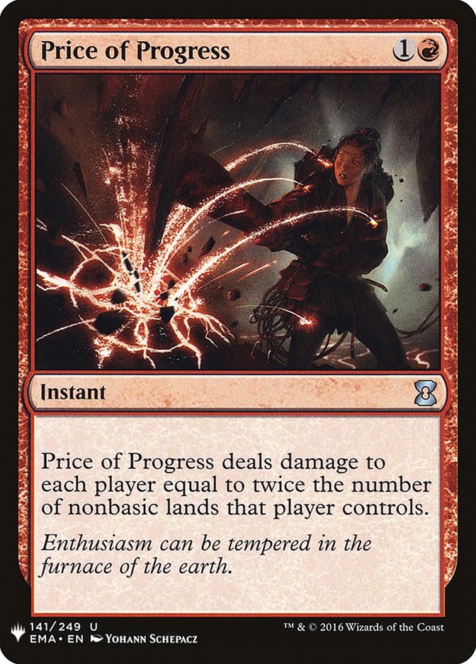 Price of Progress [Mystery Booster] Magic: The Gathering