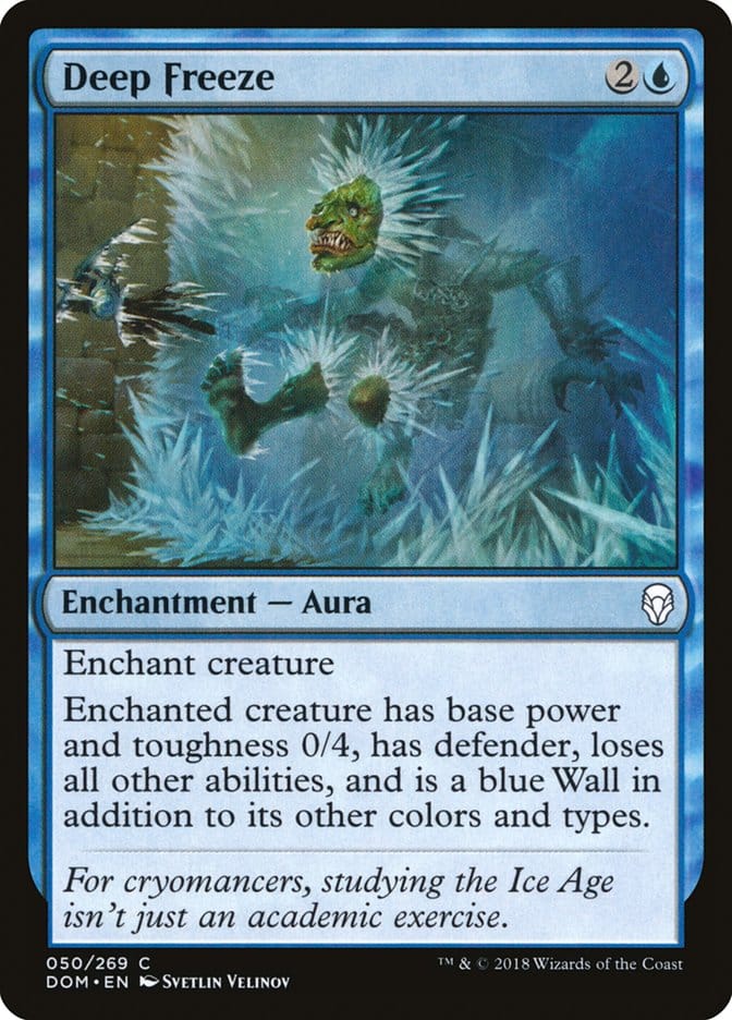 Deep Freeze [Dominaria] Magic: The Gathering