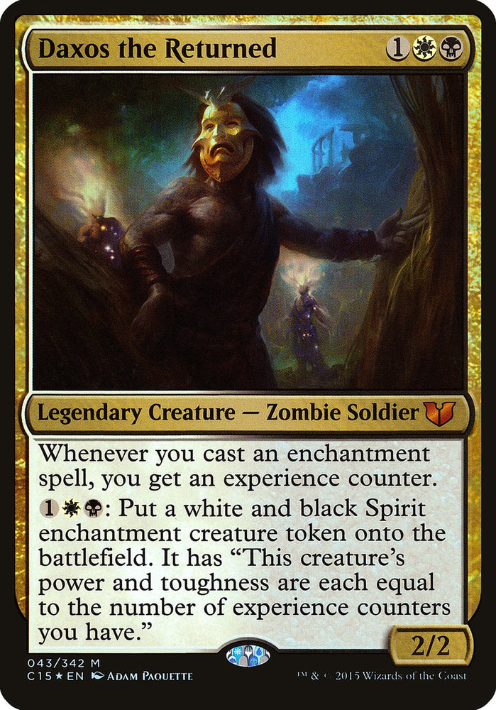 Daxos the Returned (Oversized) [Commander 2015 Oversized] Magic: The Gathering