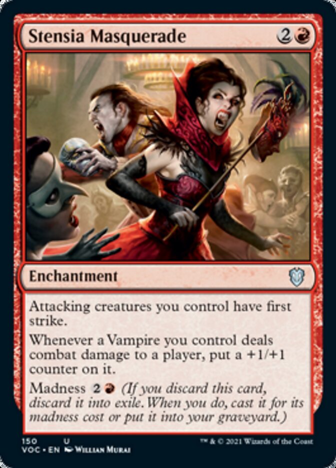 Stensia Masquerade [Innistrad: Crimson Vow Commander] Magic: The Gathering