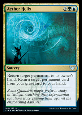 Aether Helix [Strixhaven: School of Mages] Magic: The Gathering