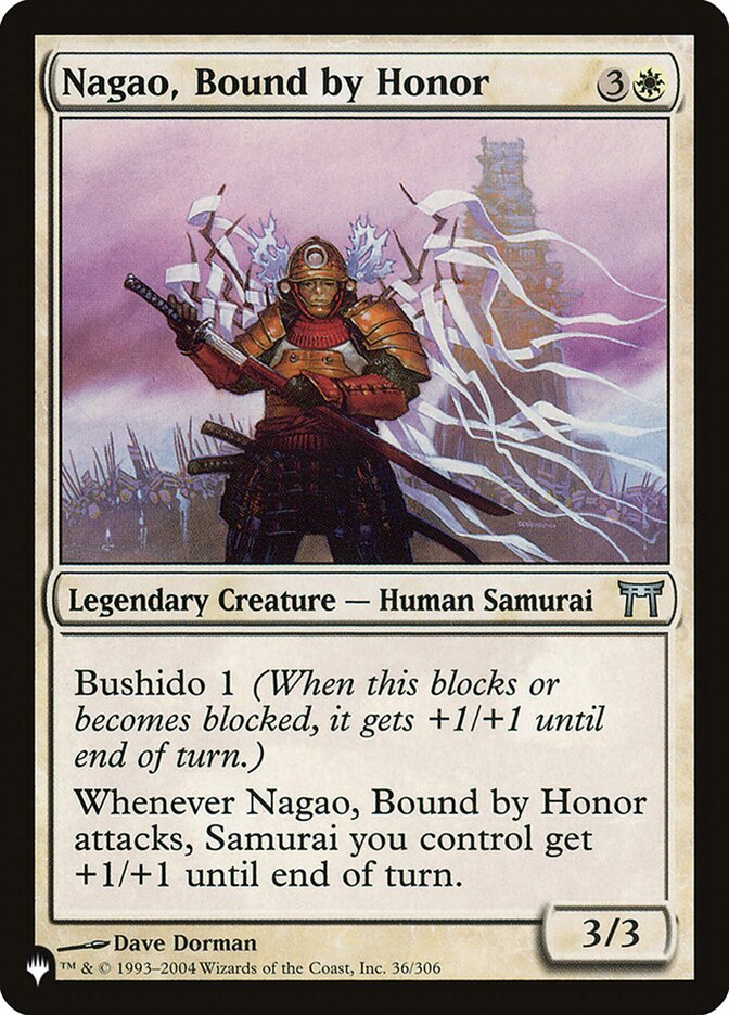 Nagao, Bound by Honor [The List] Magic: The Gathering
