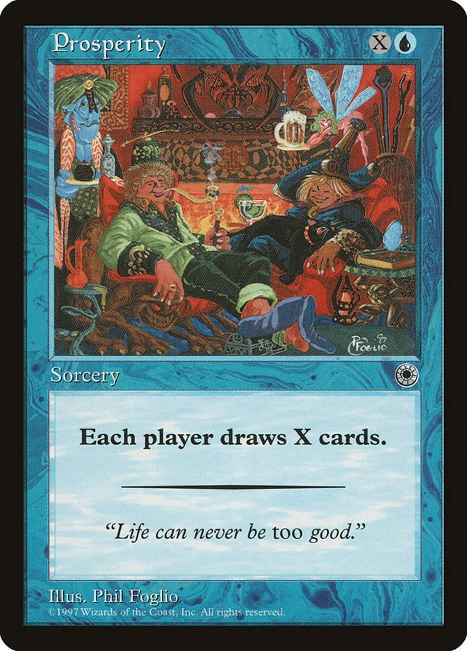 Prosperity [Portal] Magic: The Gathering