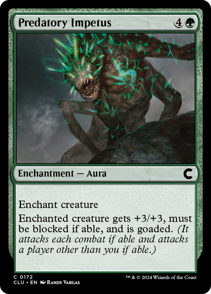 Predatory Impetus [Ravnica: Clue Edition] Magic: The Gathering