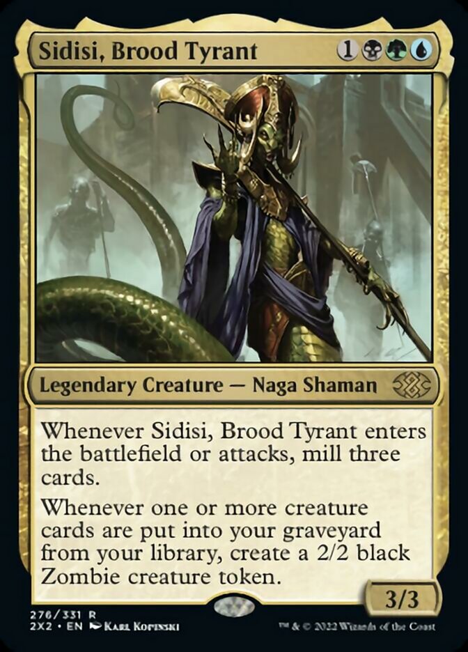 Sidisi, Brood Tyrant [Double Masters 2022] Magic: The Gathering