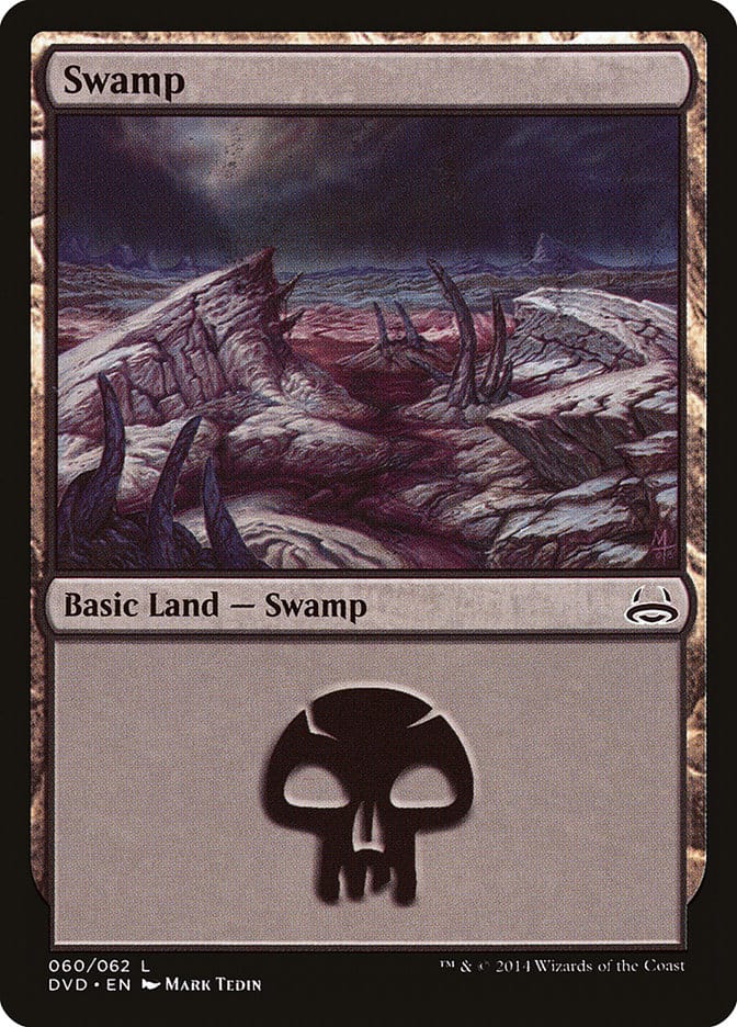 Swamp (60) (Divine vs. Demonic) [Duel Decks Anthology] Magic: The Gathering