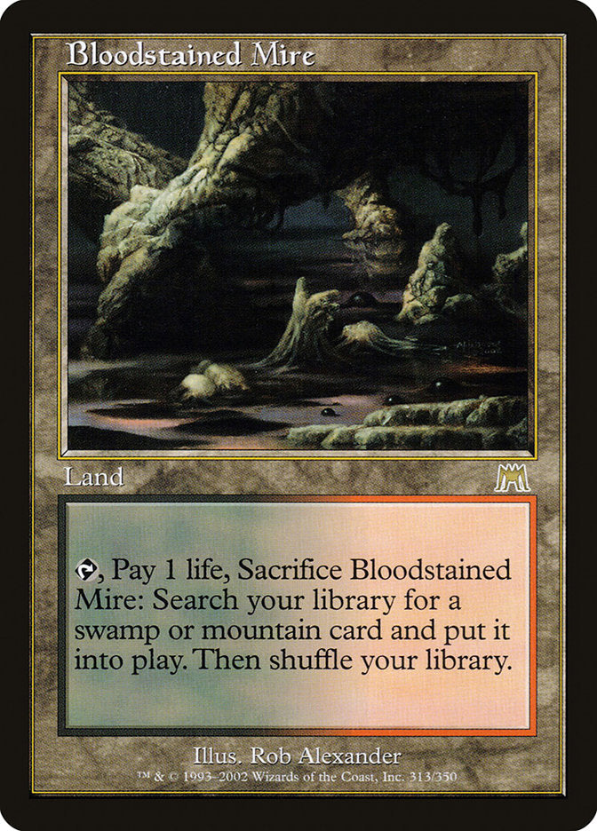 Bloodstained Mire [Onslaught] Magic: The Gathering