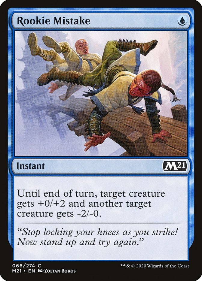 Rookie Mistake [Core Set 2021] Magic: The Gathering