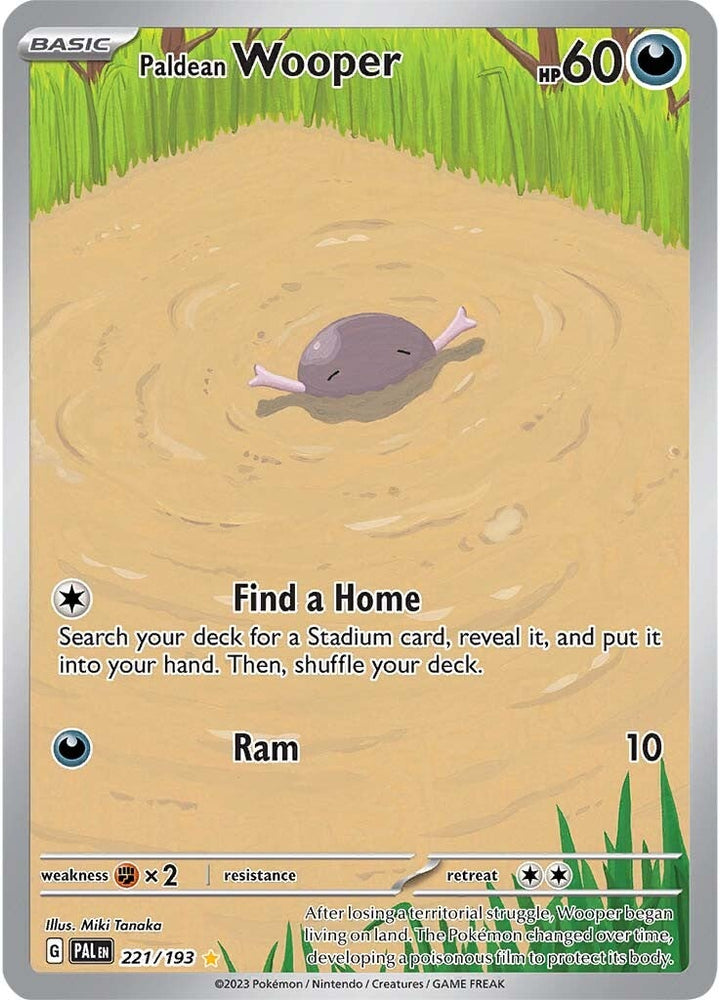 Paldean Wooper (221/193) [Scarlet & Violet: Paldea Evolved] Pokémon