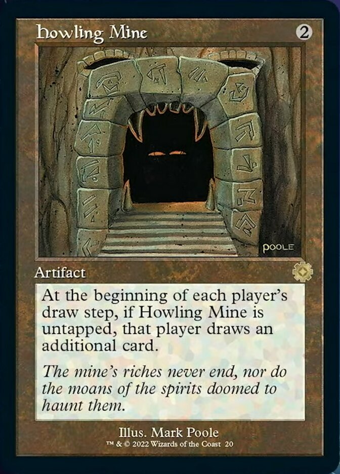 Howling Mine (Retro) [The Brothers' War Retro Artifacts] Magic: The Gathering