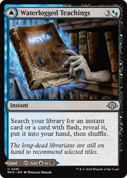 Waterlogged Teachings //Inundated Archive [Modern Horizons 3] Magic: The Gathering