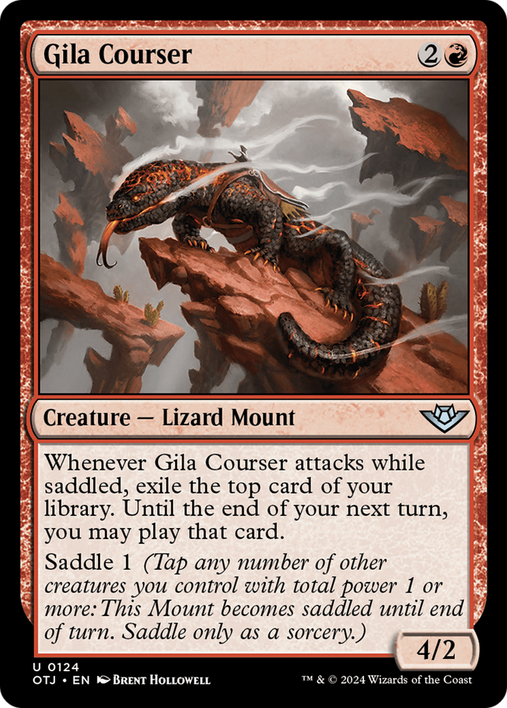 Gila Courser [Outlaws of Thunder Junction] Magic: The Gathering