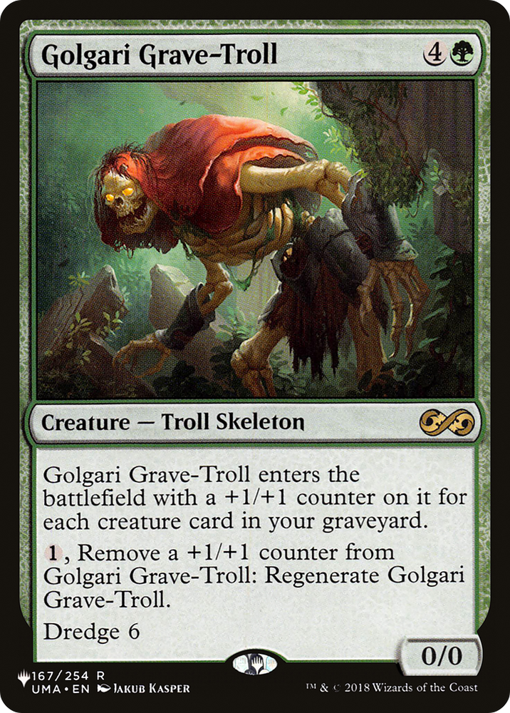 Golgari Grave-Troll [The List] Magic: The Gathering