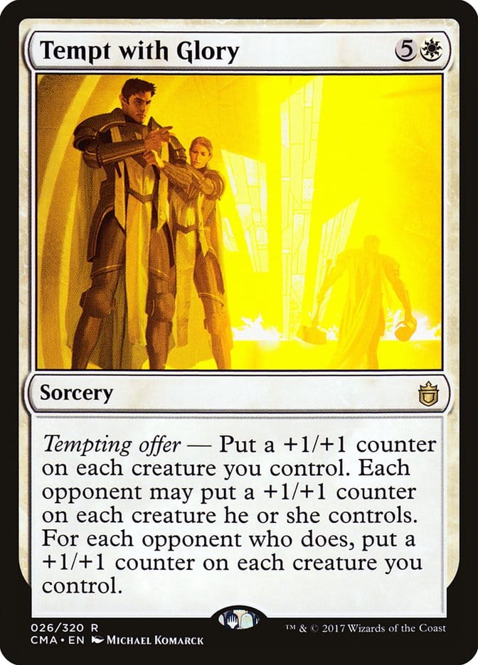 Tempt with Glory [Commander Anthology] Magic: The Gathering