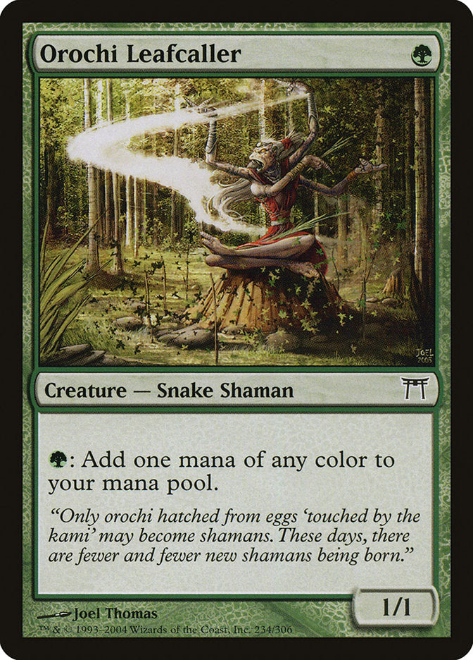 Orochi Leafcaller [Champions of Kamigawa] Magic: The Gathering