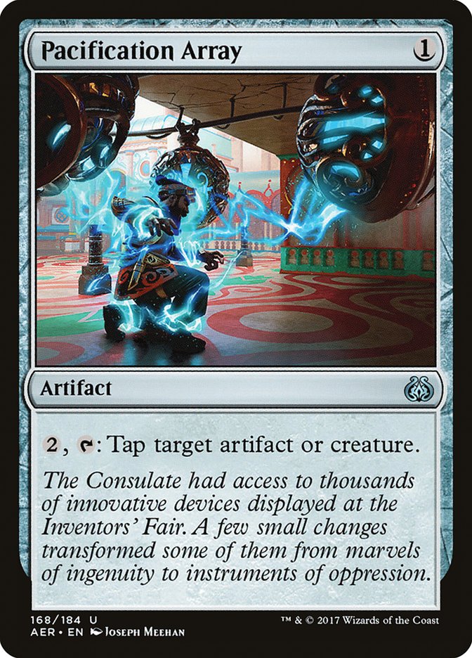 Pacification Array [Aether Revolt] Magic: The Gathering