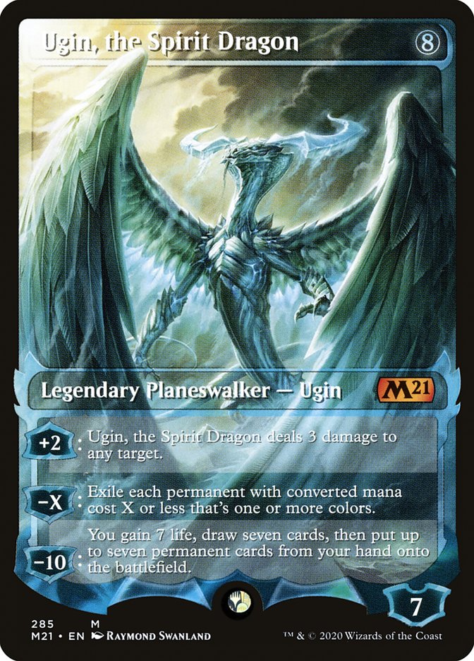 Ugin, the Spirit Dragon (285) (Extended Art) [Core Set 2021] Magic: The Gathering