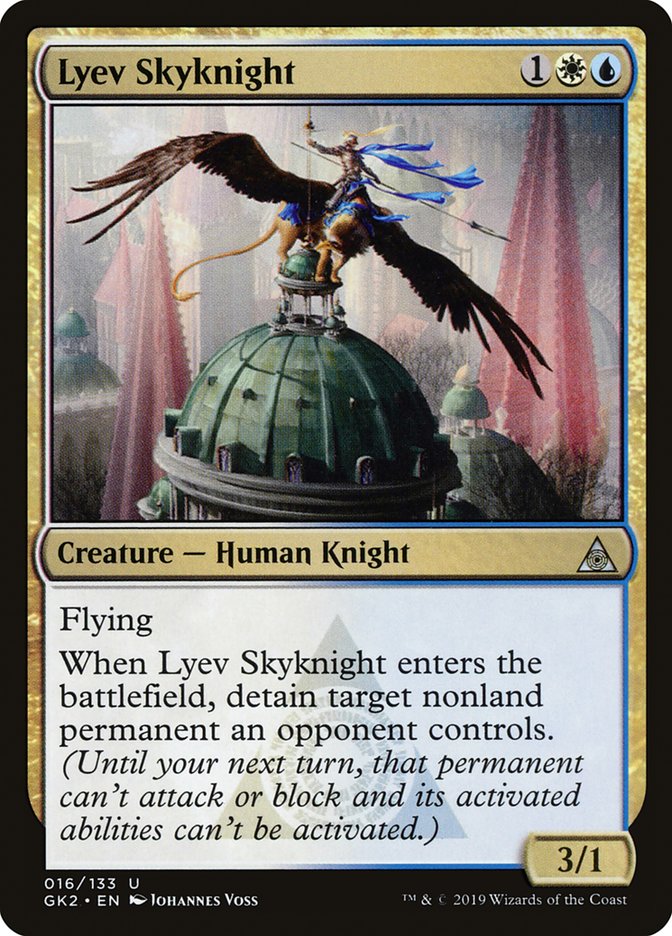 Lyev Skyknight [Ravnica Allegiance Guild Kit] Magic: The Gathering