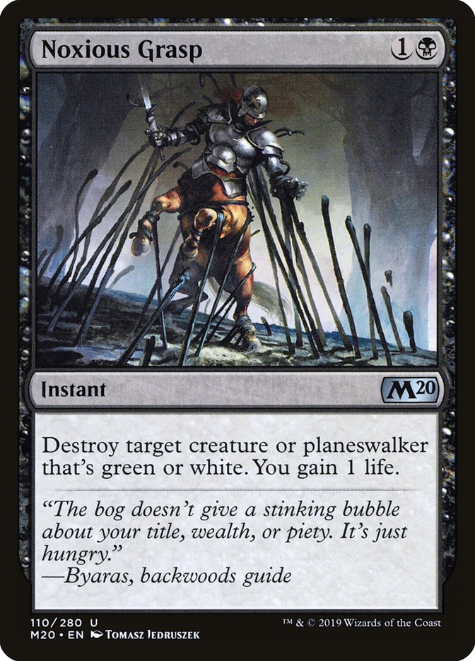 Noxious Grasp [Core Set 2020] Magic: The Gathering