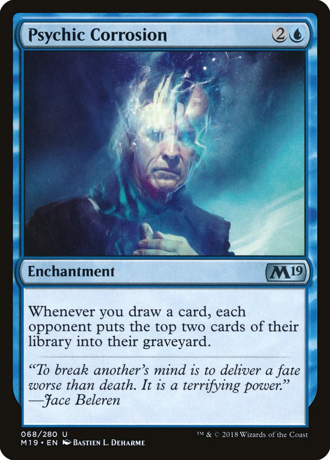 Psychic Corrosion [Core Set 2019] Magic: The Gathering