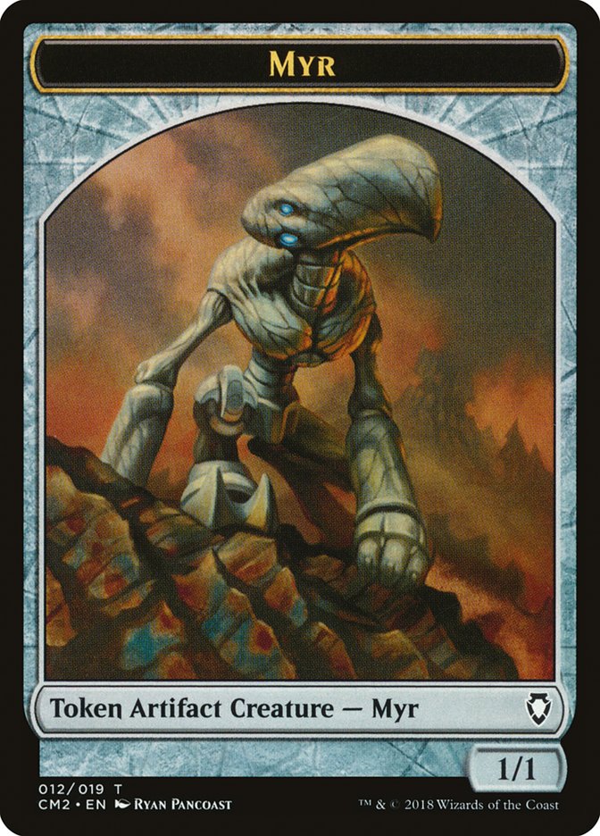Myr Token [Commander Anthology Volume II Tokens] Magic: The Gathering