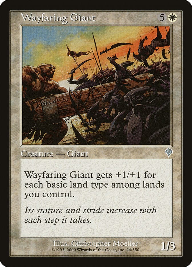 Wayfaring Giant [Invasion] Magic: The Gathering